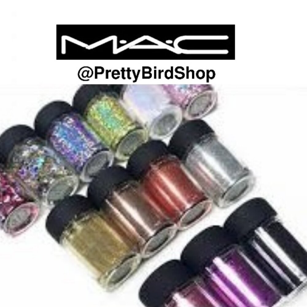 Two MAC GLITTERS **You Choose** pigments NEW eyeshadows loose powder pigment